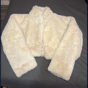 Forever 21  Cream Puffer Jacket